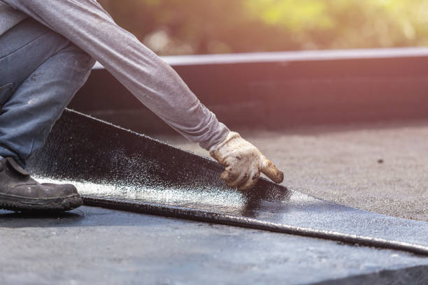 Professional Basement Waterproofing technician working in Vevay, IN